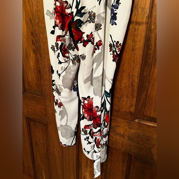 Express Women’s High Rise Floral Dress Pant Size 10 Regular - Picture 4 of 9